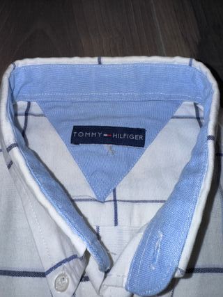 Camicia Tommy Hilfiger M - Blu/Bianca