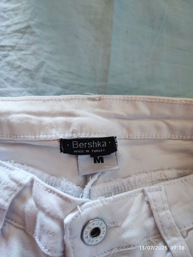 Vaqueros rotos blancos mujer