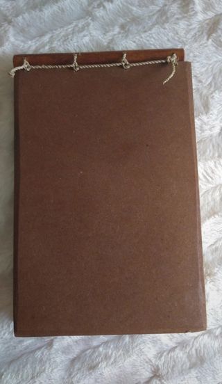 Álbum fotos madera grabada