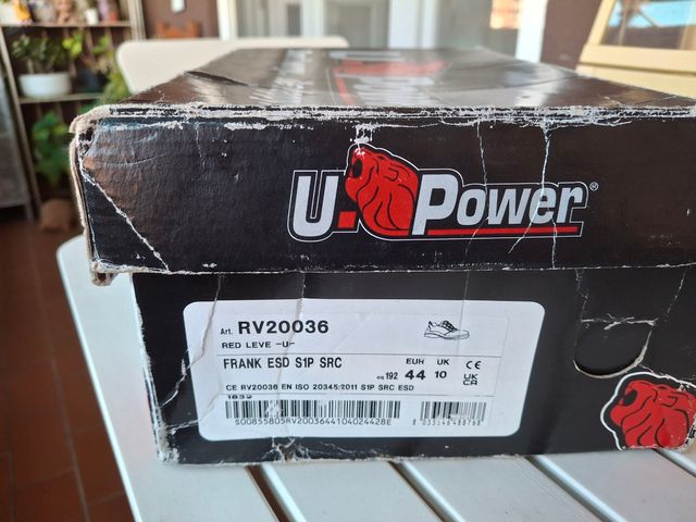 Scarpe antinfortunistiche U-Power nere