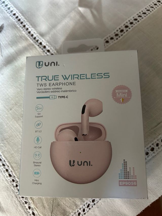 Auriculares inalámbricos Uni. Rosa