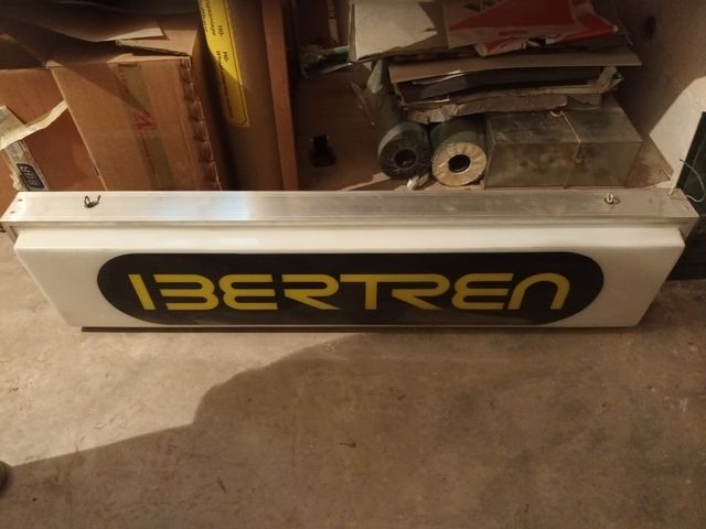 Poster luminoso Ibertren 130x20 cm