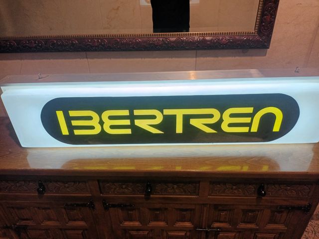 Poster luminoso Ibertren 130x20 cm
