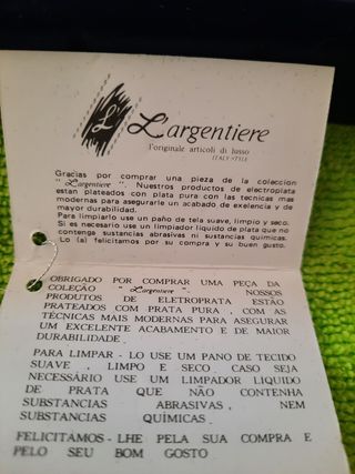 Juego 6 Tenedores Pasteles L'Argentiere