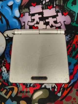 Game Boy Advance SP Gris Plata