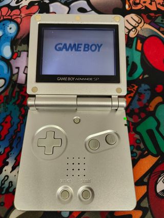Game Boy Advance SP Gris Plata