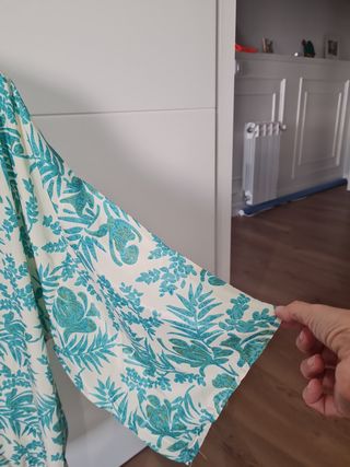 Kaftán Kuini Collection turquesa