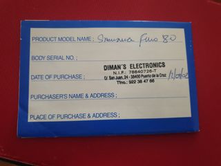 Camara de fotos Samsung Fino 80 Xl