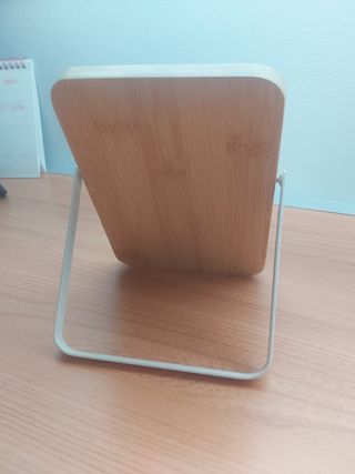 Espejo de tocador con soporte