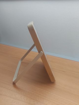 Espejo de tocador con soporte