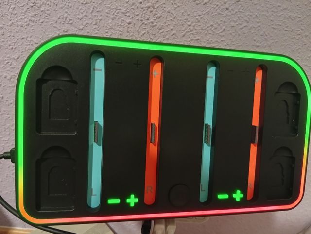 Base carga 4 Joycons Switch