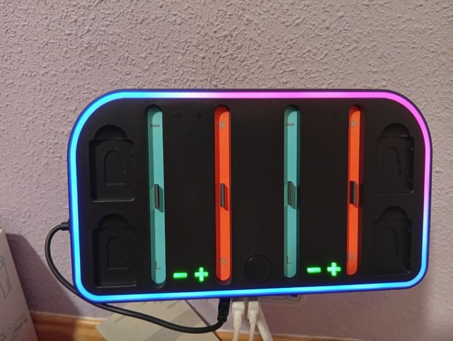 Base carga 4 Joycons Switch