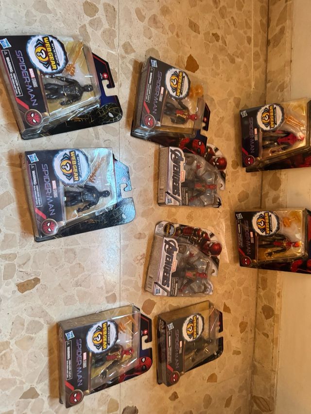 Figuras Marvel Hasbro Spider-Man no envui