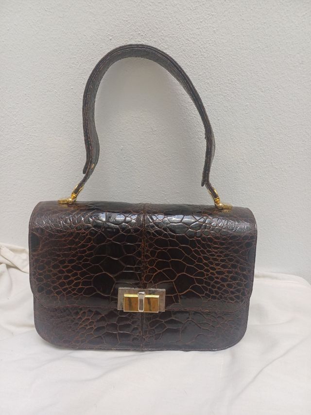 Bolso Piel Serpiente autentica