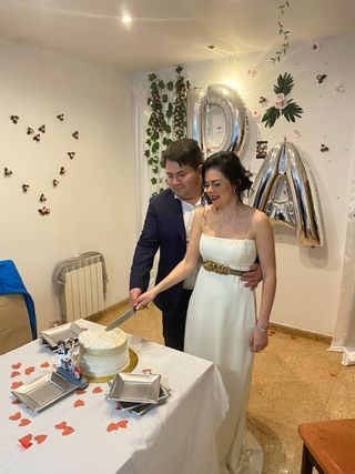 Vestido novia blanco