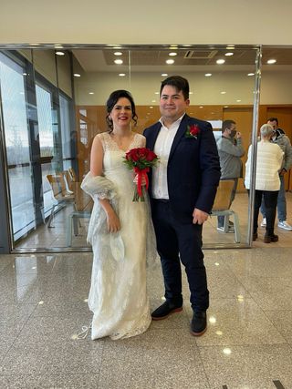 Vestido novia blanco