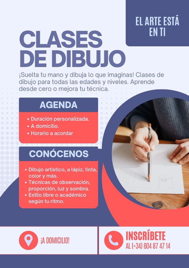 Clases de Piano y Dibujo a Domicilio