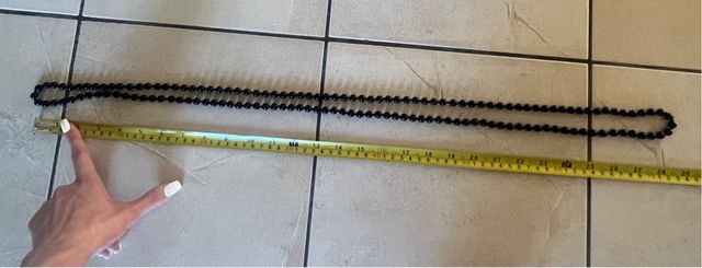 4 Collane Perle - Beige, Nero, Grigio, Rosa