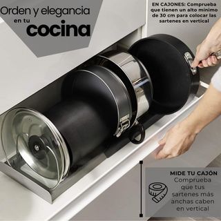 Organizador Sartenes Extensible 20-30cm