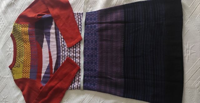 Vestido SIDECAR multicolor talla M