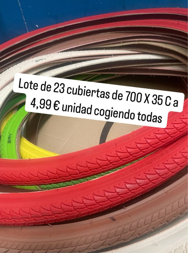 Lote Cubiertas Bicicleta 700x28C y 700x35C