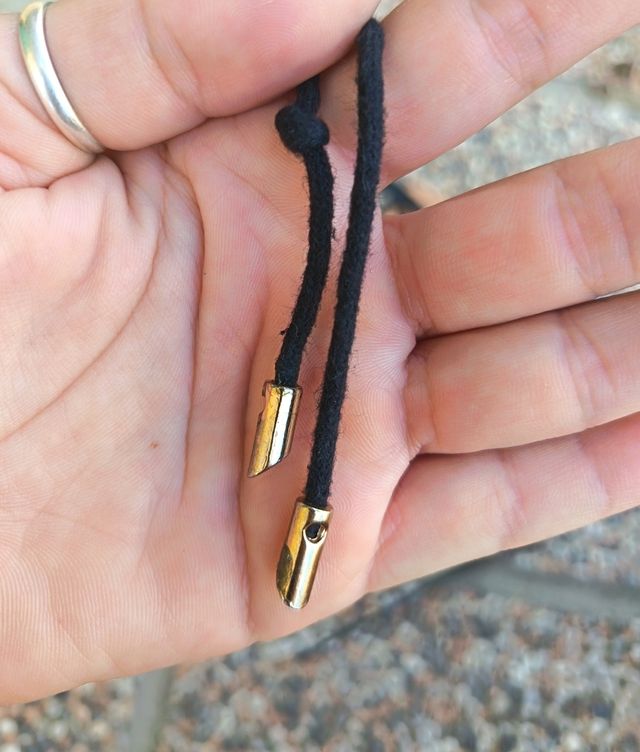 Sandali neri con lacci