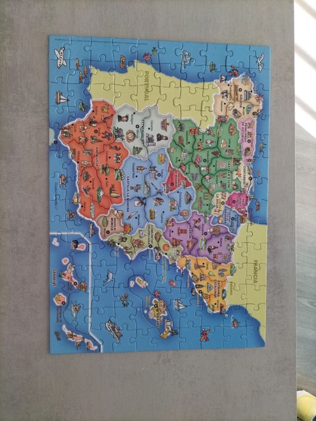 Puzzle España 137 piezas