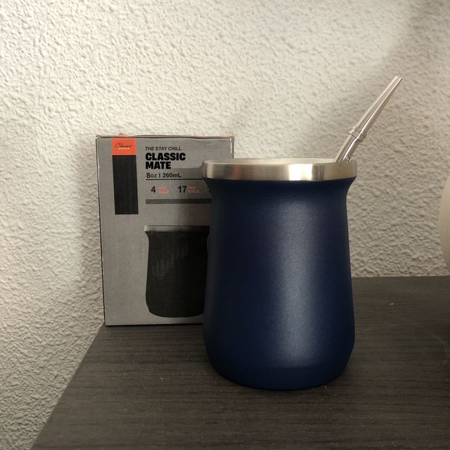 Mate inox+ bombilla