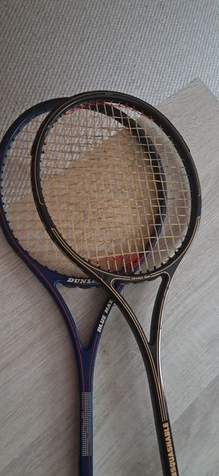 2 Raquetas Dunlop Blue Max Squash.antiguas.años 80