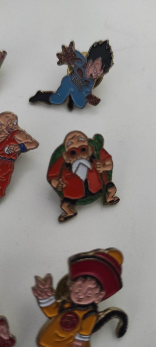 Lote 7 Pins Dragon Ball
