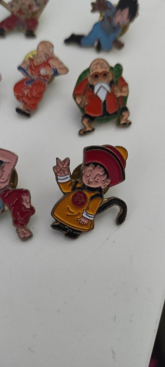 Lote 7 Pins Dragon Ball