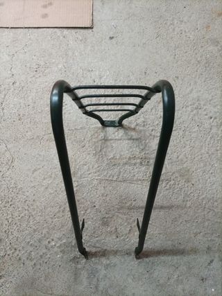 Portapaquetes bicicleta antigua 