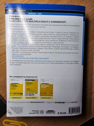 Concorso Inps 2024
