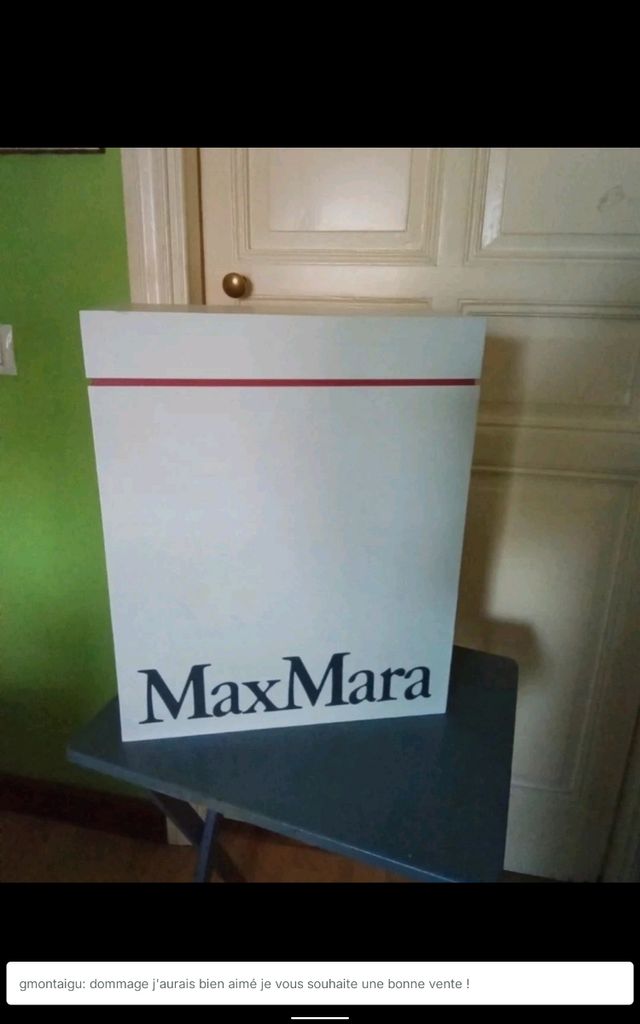 Scatola MaxMara Bianca