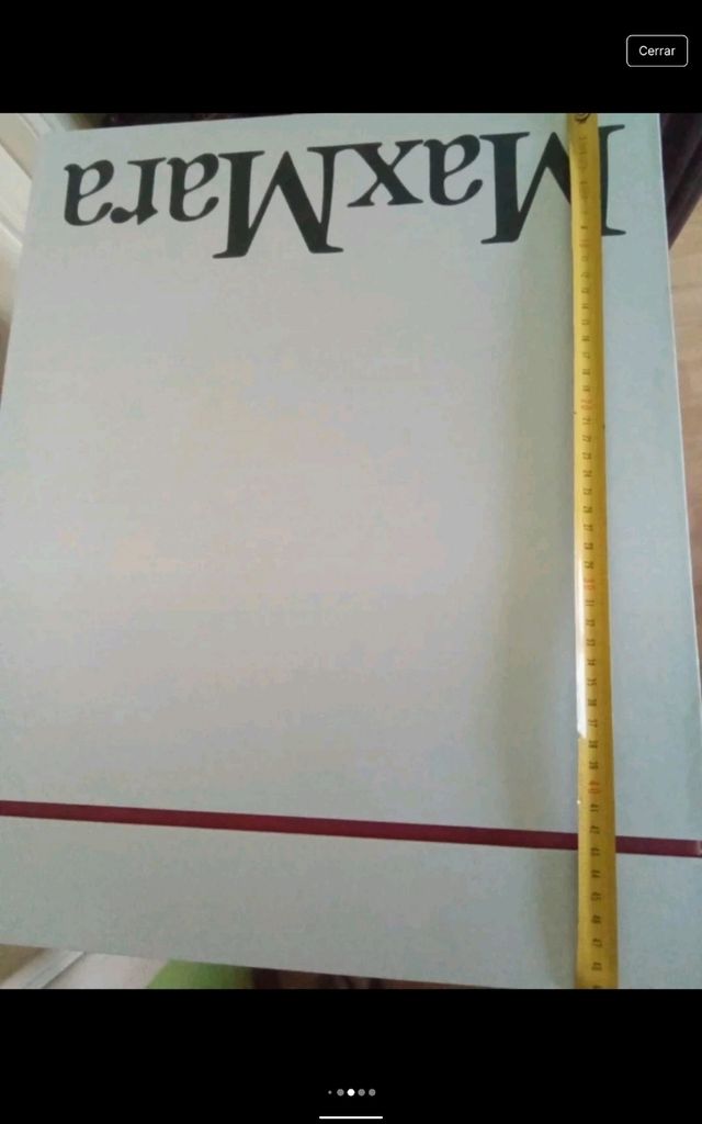 Scatola MaxMara Bianca