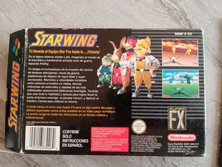 Starwing SNES (Super Nintendo)