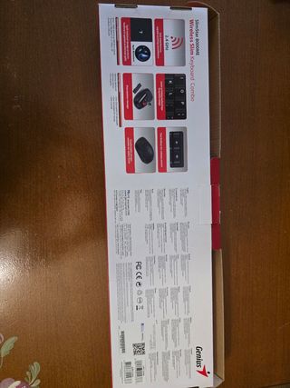Combo Teclado y ratón Genius
SlimStar 8000ME
