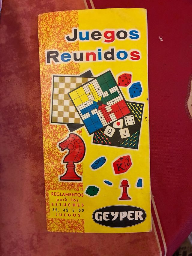 Lote Juegos Reunidos GEYPER Modelos 45 y 50