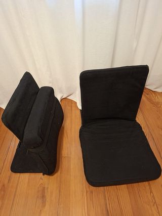 2 Sillones meditación plegables