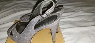 Zapatos Menbur plata