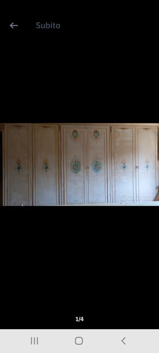 Armadio veneziano 6 ante + letto