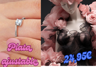 Anillo Plata Ajustable