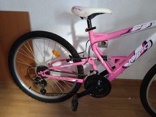 Bicicleta montaña 24" niña