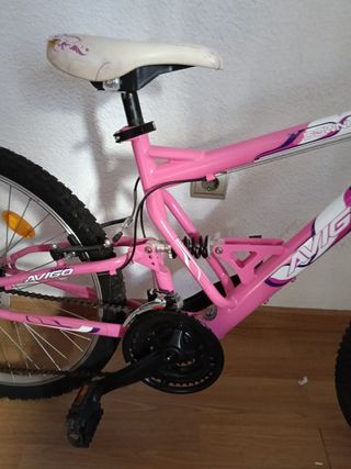 Bicicleta montaña 24" niña