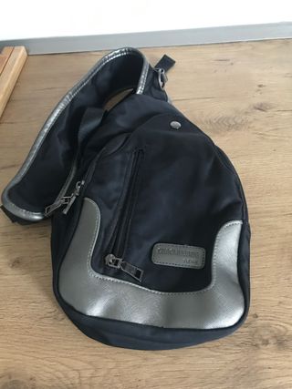 Bandolera CHAOLIBANG negra y plata