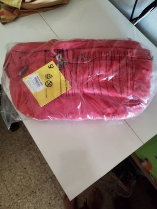 Bolsa carrito bebé roja nueva