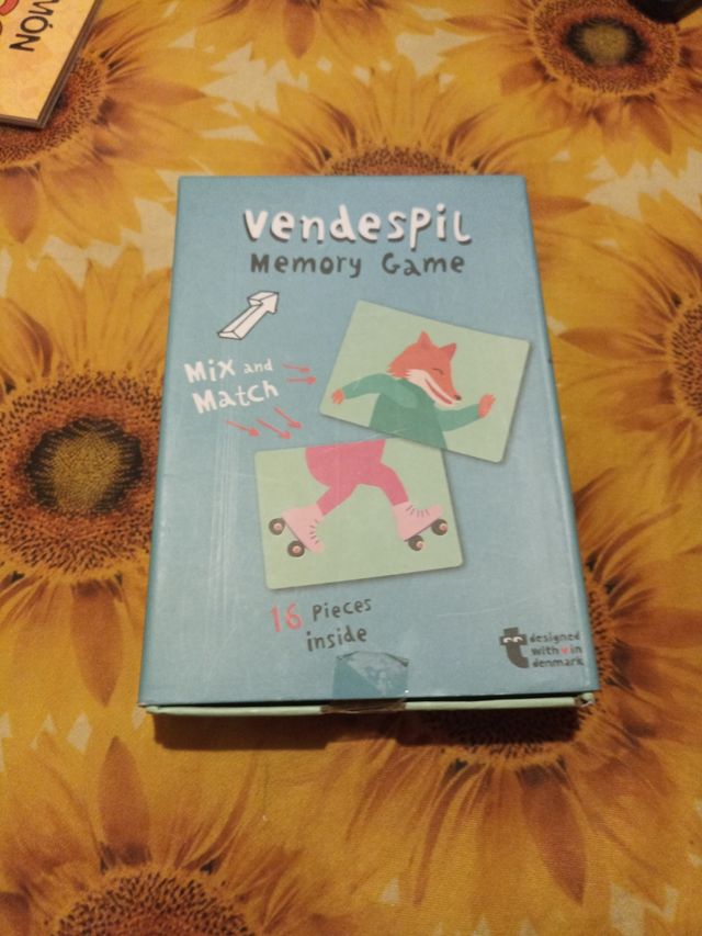 Juego memoria Vendespil: 16 piezas