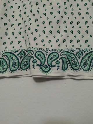 Camiseta tirantes - Blanco/Verde