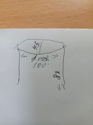Mostrador recepción, coqueto estética