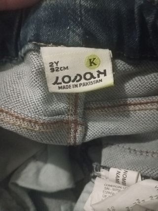 Jeans Bebé - 24 meses (92cm)
